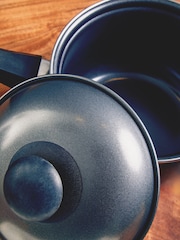 Essentials by Premier Silver Viggo 3 piece Belly Pan Set - Image 4 of 6