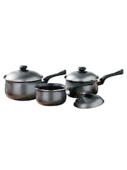 Essentials by Premier Silver Viggo 3 piece Belly Pan Set - Image 5 of 6