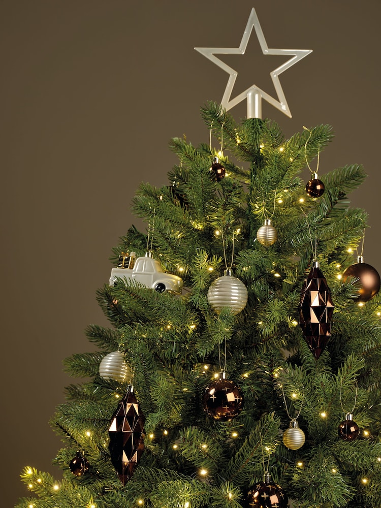 Decoris Brown 67 Piece Shatterproof Christmas Tree Decorations and Baubles - Image 1 of 3