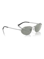 Ray-Ban Silver Tone Rb3734 Irregular Sunglasses - Image 2 of 7