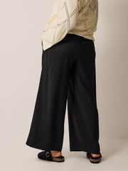 Curve Wide Leg Air Flow White Ground Trousers - Image 3 of 4