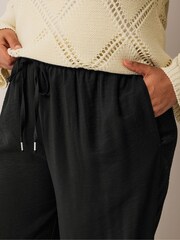 Curve Wide Leg Air Flow White Ground Trousers - Image 4 of 4