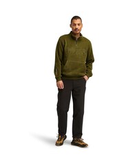 Timberland Green Linear Logo 1/4 Polartec 200 Fleece - Image 4 of 5