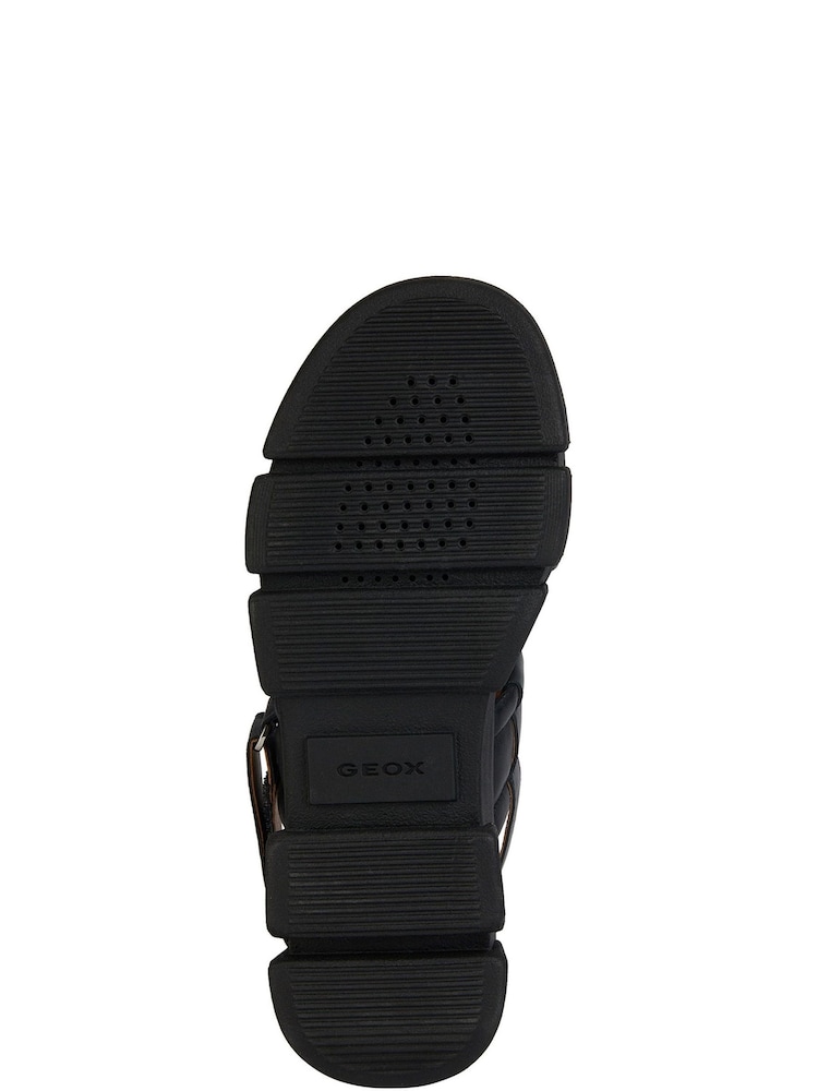 Geox Lisbona Black Sandals - Image 5 of 6