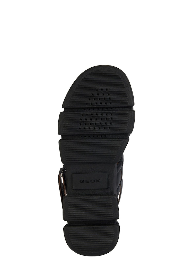 Geox Lisbona Black Sandals - Image 6 of 6