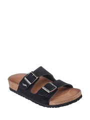 Skechers Black Arch Fit Granola Sandals - Image 2 of 3