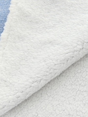 Baker by Ted Baker Boys Blue Knitted Fleece Blanket - Image 5 of 5