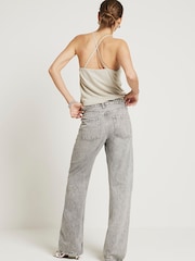 топ-халтер River Island пайетками - Изображение 3 из 6