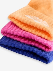 adidas Originals Multi Kids Mid Ankle Socks 3 Pack - Image 3 of 3