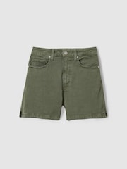 Verde hiedra vintage - Paige Alto Rise Denim Shorts - Imagen 2 de 6