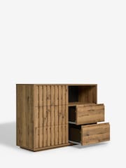 Oak Effect Kids Oslo Bronx Chest of Drawers - Image 7 of 10