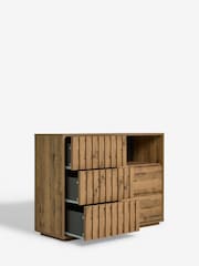 Oak Effect Kids Oslo Bronx Chest of Drawers - Image 8 of 10