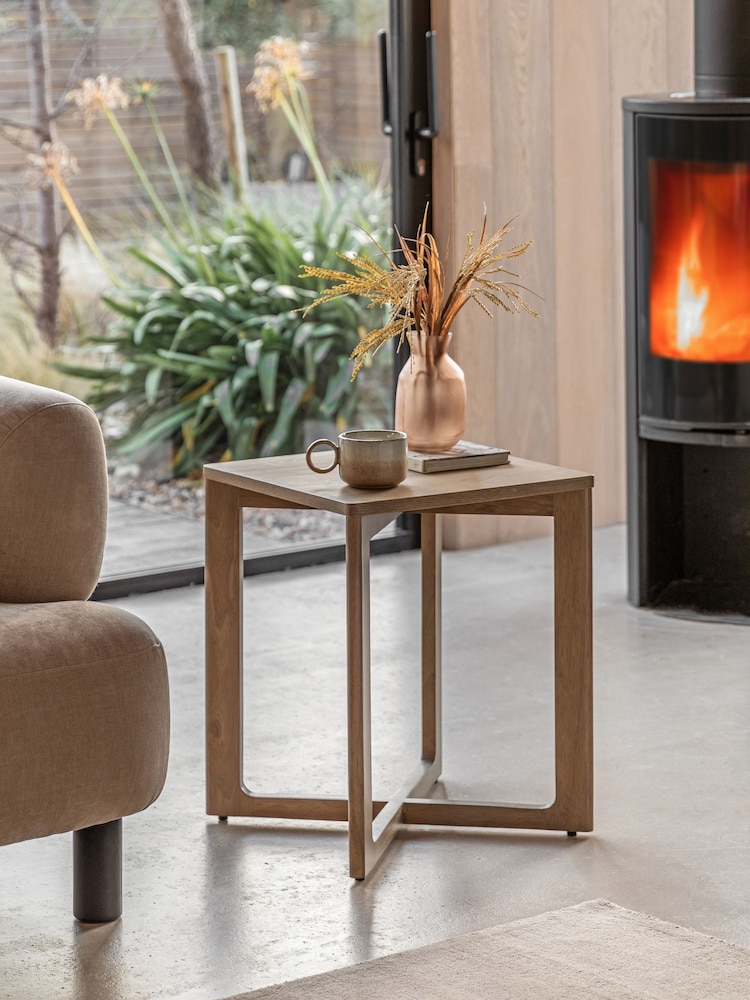 Gallery Home Smoked Dalry Side Table - Image 1 of 8