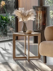 Gallery Home Smoked Dalry Side Table - Image 2 of 8