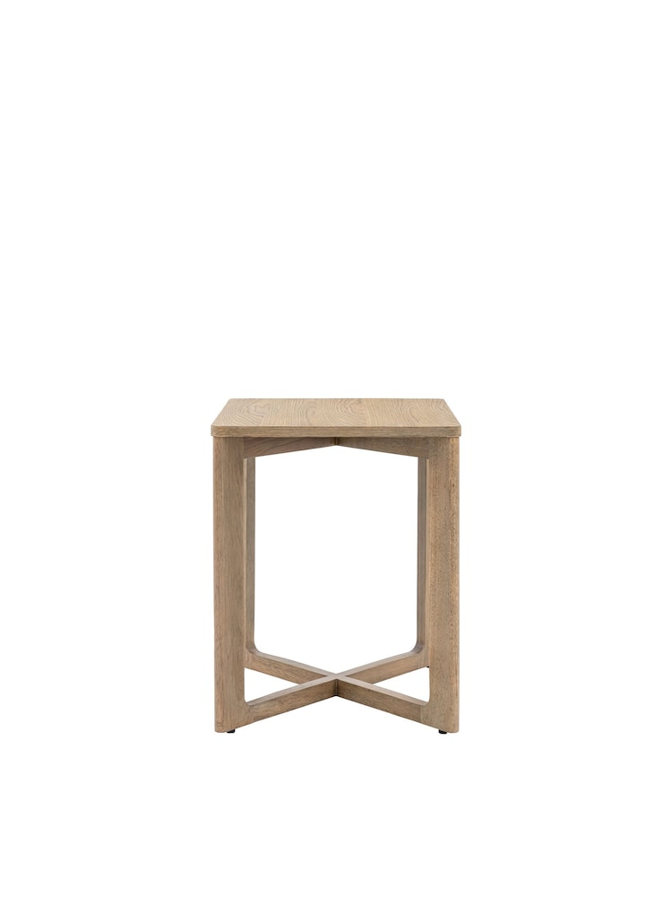Gallery Home Smoked Dalry Side Table - Image 8 of 8