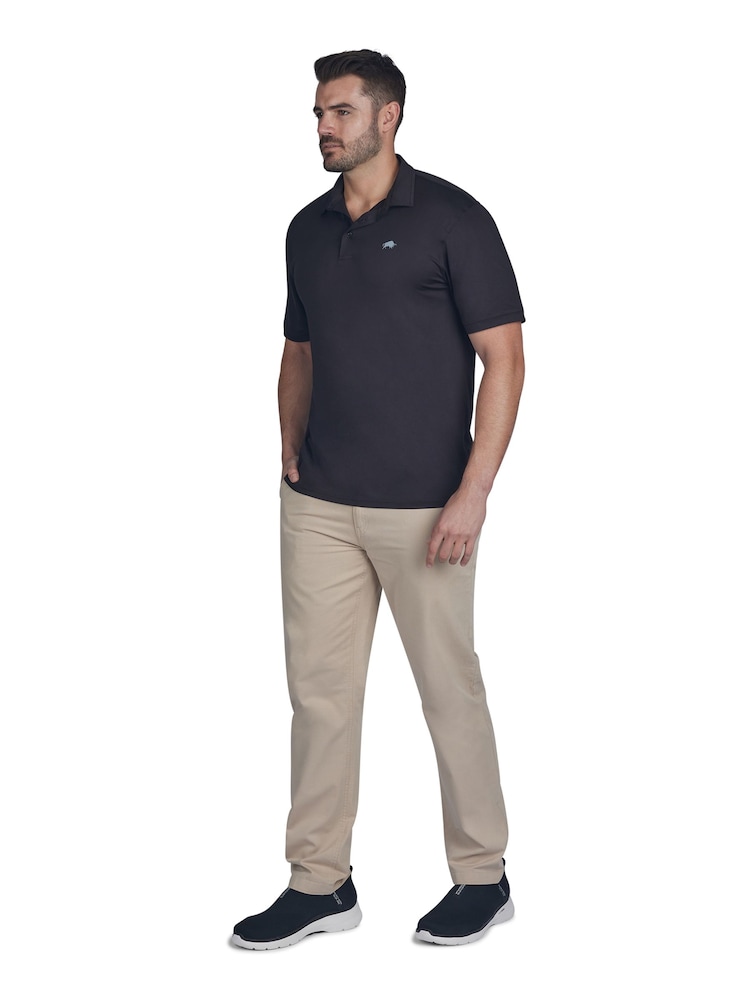 Raging Bull Golf Tech Polo Black Shirt - Image 1 of 5