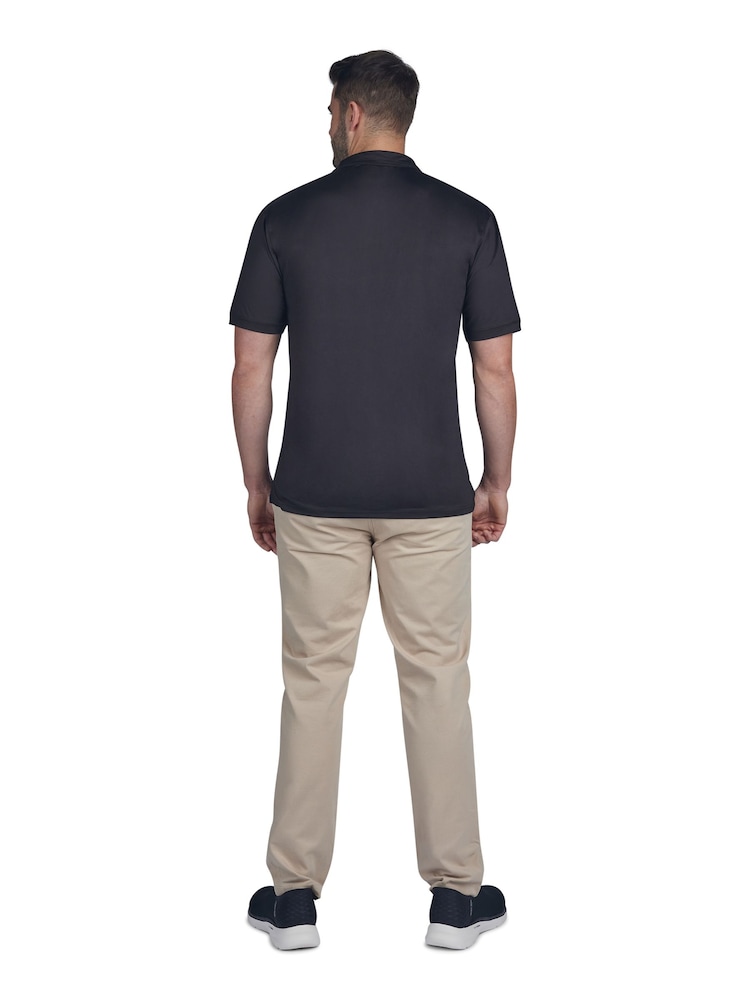 Raging Bull Golf Tech Polo Black Shirt - Image 2 of 5