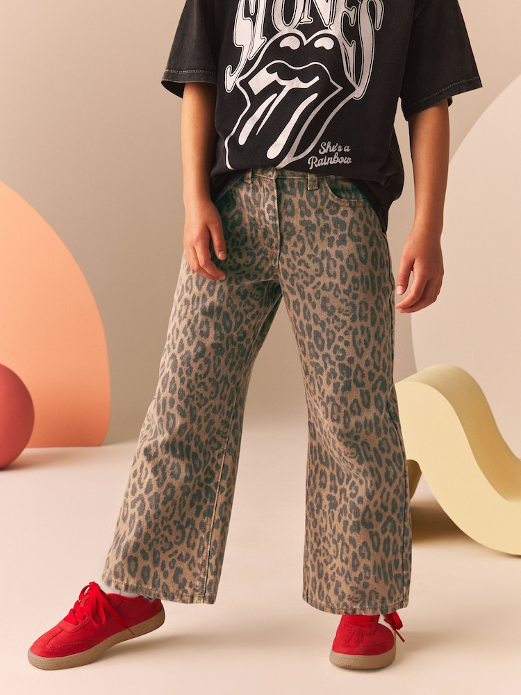 Animal Wide Leg Jeans (3-16yrs) - Image 2 of 7
