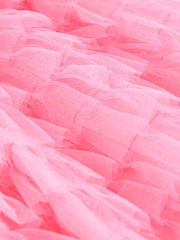 Bright Pink Sparkle Ruffle Mesh Dress (3mths-8yrs) - Image 10 of 10