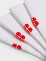 Sweaty Betty White Crew Running Socks 2 Pack - Image 2 of 2