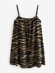 Black Summer Mini Dresses 2 Pack With Linen - Image 10 of 10