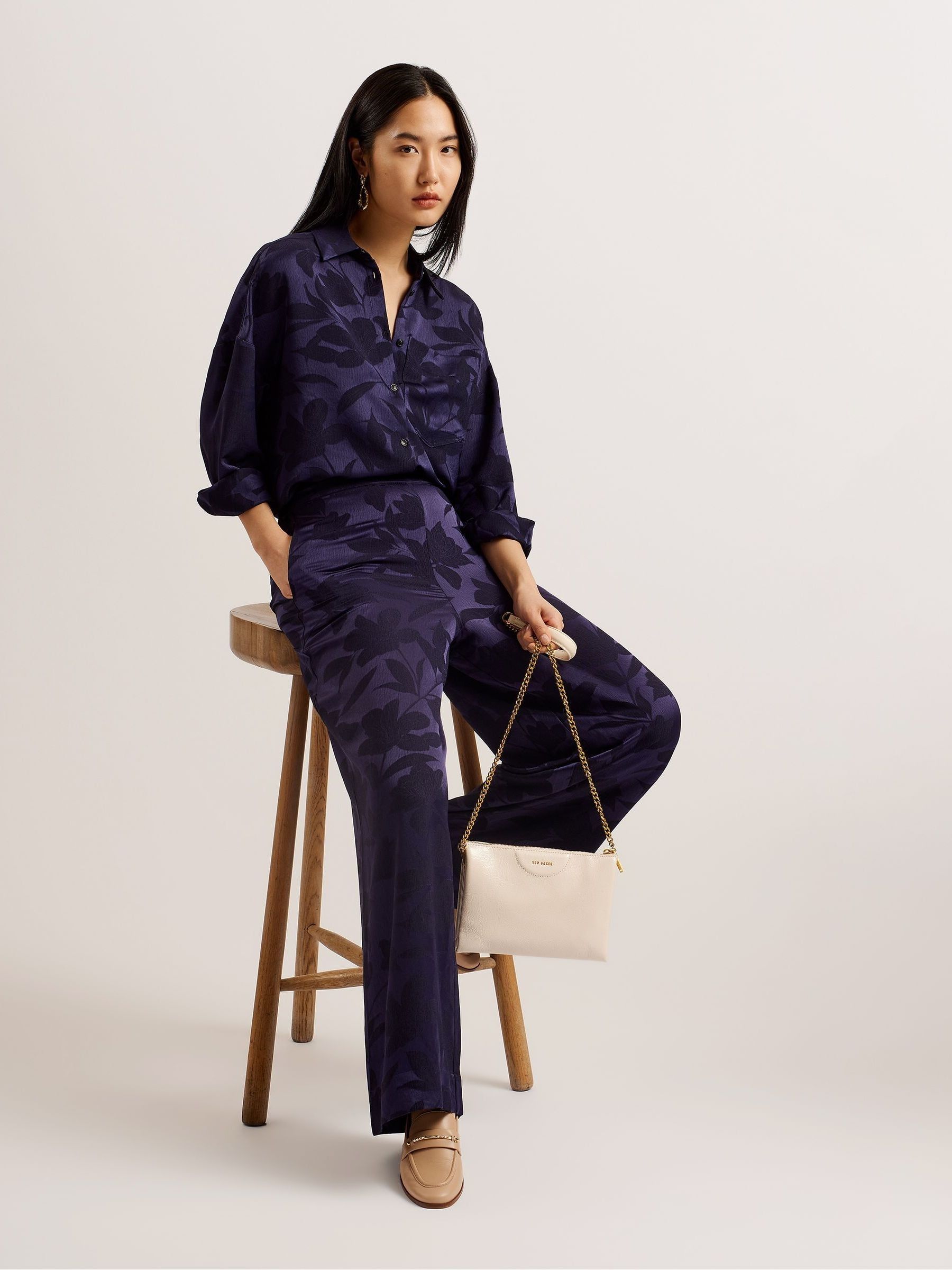 Buy Ted Baker Cream Esille Webbing Cross-Body Bag from Next