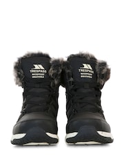 Trespass Female Kenna Black Boots - Image 4 of 6