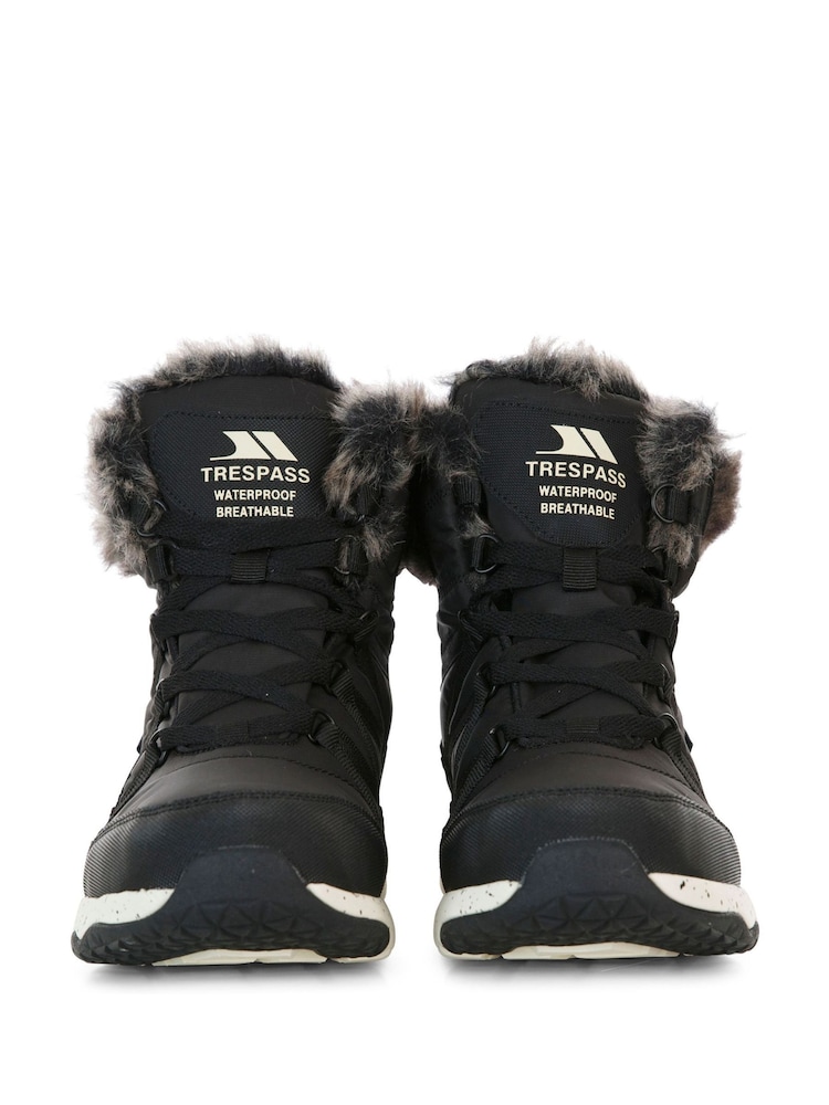 Trespass Female Kenna Black Boots - Image 6 of 6 Trespass Female Kenna Black Boots - Image 6 of 6