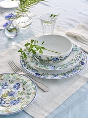 Designers Guild Porcelaine De Chine Dinner Plates Set Of 4 - Image 5 of 6