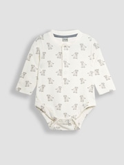 JoJo Maman Bébé Printed Highland Cow And Striped Bodies 2 Pack - Bild 3 von 4