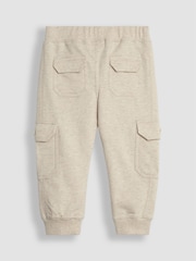 Rumenorjava & naravna melirana - Kargo hlače Jojo Maman Bébé (z žepi in hlačnicah) 100% Cotton lahke hlače za prosti čas 2 Pack - Slika 3 iz 8