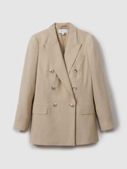 Reiss Sadie Wool Dubbelknäppt Kostym: Kavaj - Bild 2 av 6