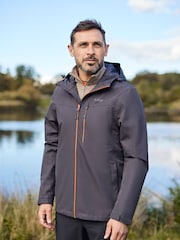 Mountain Warehouse Grey Brisk Extreme Mens Waterproof Jacket - Image 1 of 5