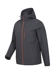 Mountain Warehouse Grey Brisk Extreme Mens Waterproof Jacket - Image 4 of 5