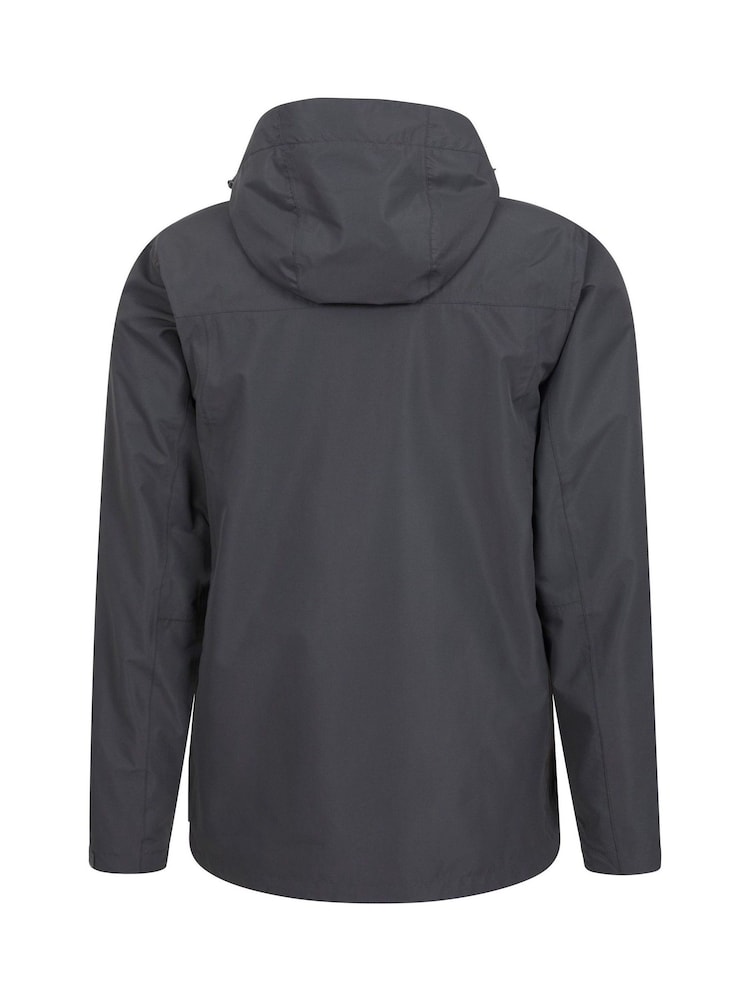 Mountain Warehouse Grey Brisk Extreme Mens Waterproof Jacket - Image 5 of 5