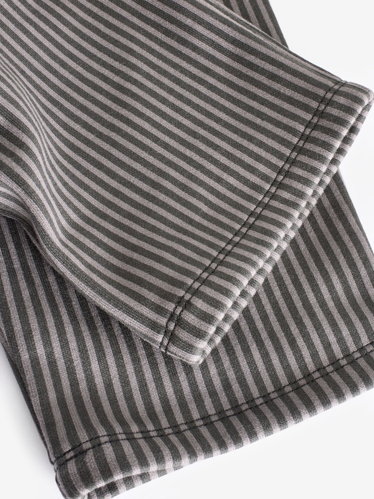 Black Stripe Hoodie and Carpenter Joggers Set (3mths-7yrs) - Image 9 of 10