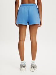 Cotton On Blue Plush Classic Mini Shorts - Image 5 of 6