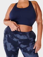 Sweaty Betty Blue Fade Print 7/8 Length Power Workout Leggings - Image 6 of 9