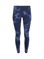Sweaty Betty Blue Fade Print 7/8 Length Power Workout Leggings - Image 9 of 9