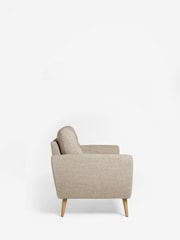 Chunky Weave Mid Natural Wilson Compact 2 Seater Sofa in a Box - Image 7 of 9