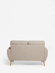 Chunky Weave Mid Natural Wilson Compact 2 Seater Sofa in a Box - Image 8 of 9