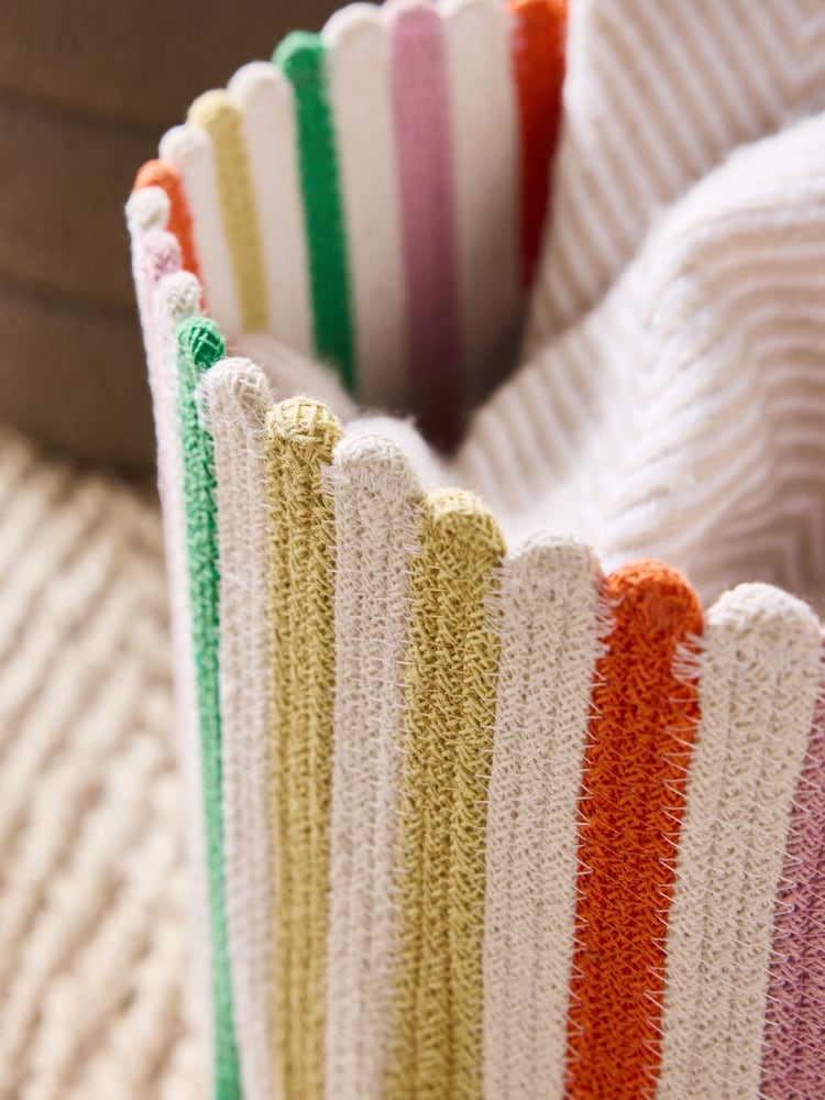 Multi Bright Rope Storage Basket - Image 2 of 4