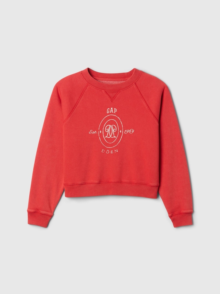 Gap Red DÔEN Logo Jumper (Kids) - Image 5 of 5