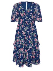 Yours Curve Floral Tiered Maxi Dress - Bild 5 von 5