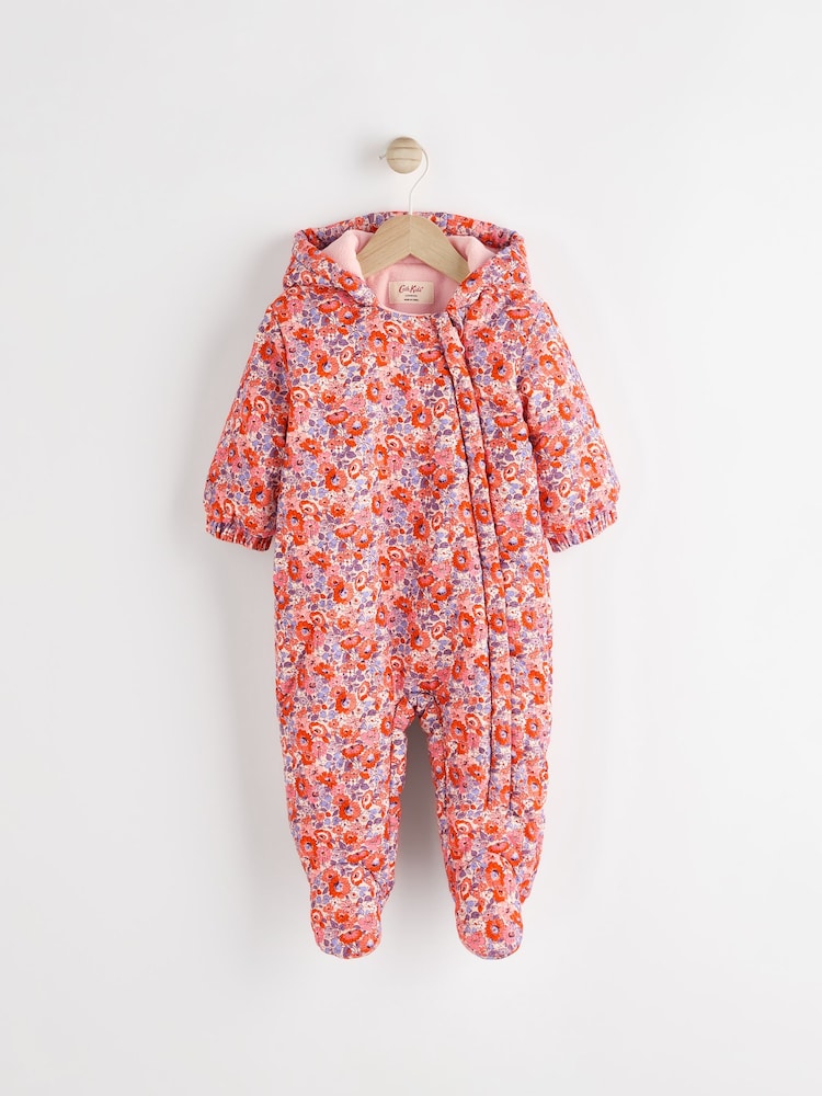 أحمر مشجر - Cath Kidston Baby Corduroy All-in-one Pramsuit - صورة 2 من 7
