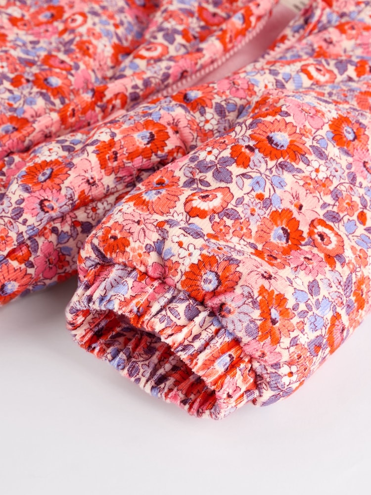 أحمر مشجر - Cath Kidston Baby Corduroy All-in-one Pramsuit - صورة 7 من 7