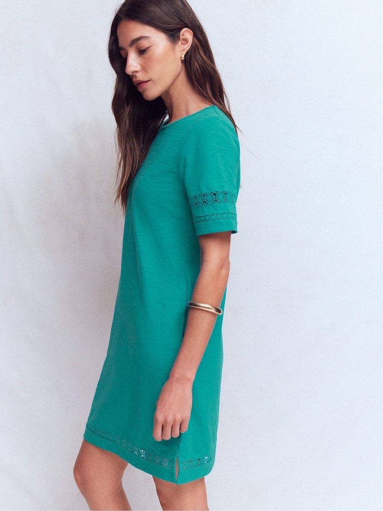 Boden Blue Hattie Jersey T-Shirt Dress - Image 1 of 5 Boden Blue Hattie Jersey T-Shirt Dress - Image 1 of 5