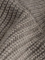Neutral Regular Fit Rib Texture Tank with Wool - Image 7 of 7