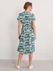 Seasalt Cornwall Green Tall Top Terrace Dress - Image 2 of 5