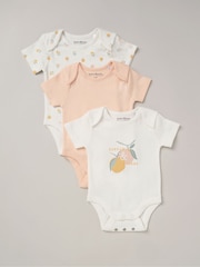 Snow White - Homegrown Bedrucktes weißes Body-Set 3er-Pack​​​​​​​ - Bild 1 von 4